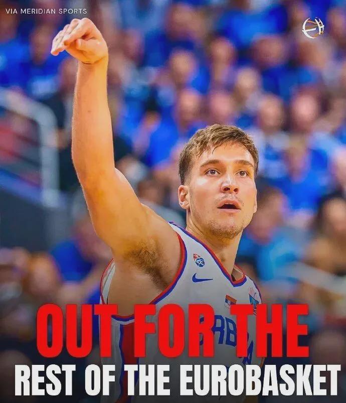 注册观看-不打了!欧锦赛报销!再见NBA榜眼秀