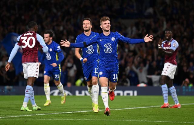 【联赛杯】韦尔纳破门 切尔西点球淘汰阿斯顿维拉